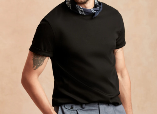 Banana Republic Men's Luxe Touch T-Shirt Short Sleeve G11 gallery