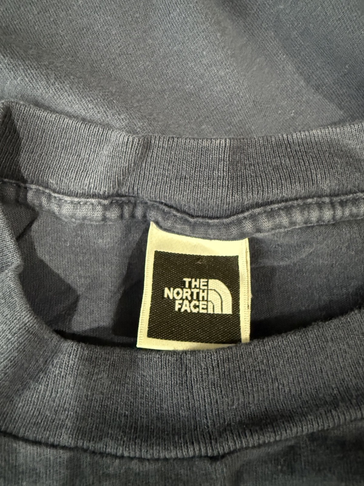 Vintage The North Face Tibetan prayer flag Lungta wind horse T-shirt Made USA Lg gallery