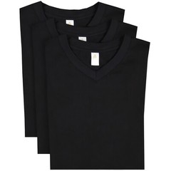 Access Men’s Heavyweight Short Sleeve Cotton V-Neck T-Shirt (Pack of 3)