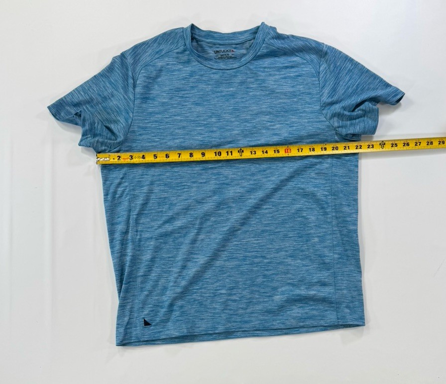 UNTUCKit Mens Med Performance T Shirt Short Sleeve Crew Neck Polyester Spandex gallery
