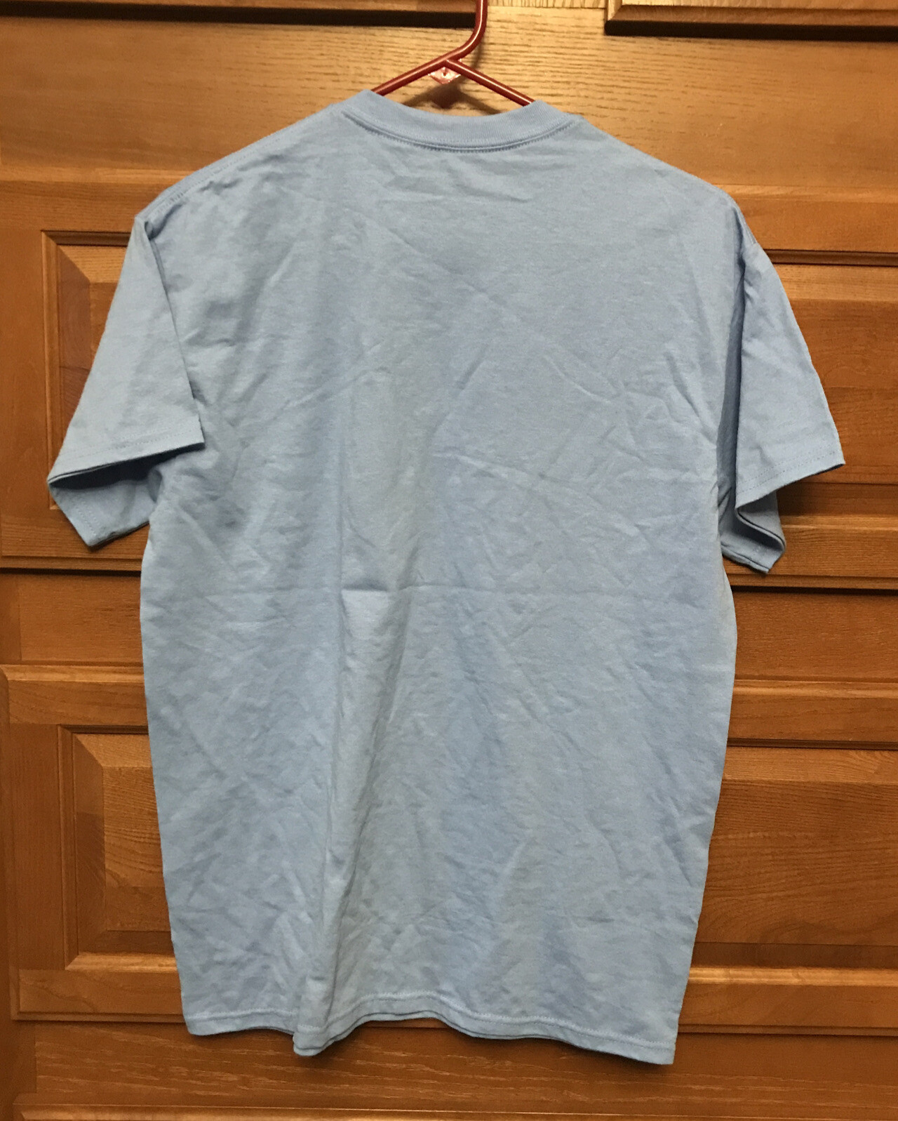 NEW Gildan Mens Med DryBlend 50/50 Cotton/Poly Plain blue T-Shirt S/S G8000 1422 gallery
