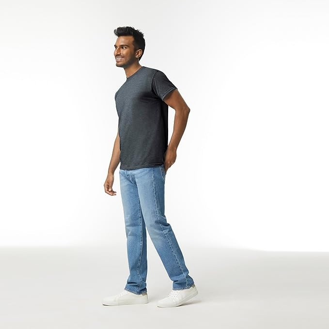 Gildan Adult Ultra Cotton T-Shirt, Style G2000, Multipack - Dark Heather gallery