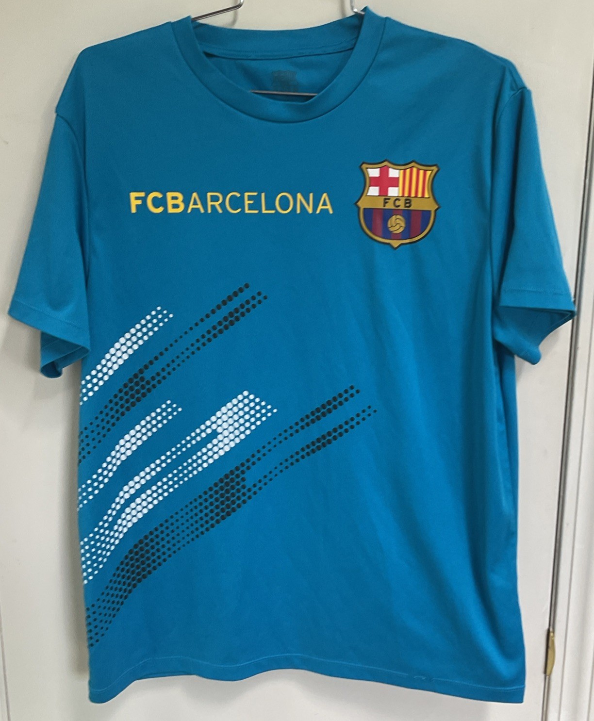 FCB FC Barcelona Barca Training Shirt Jersey Soccer Men’s Size M FUTBOL gallery