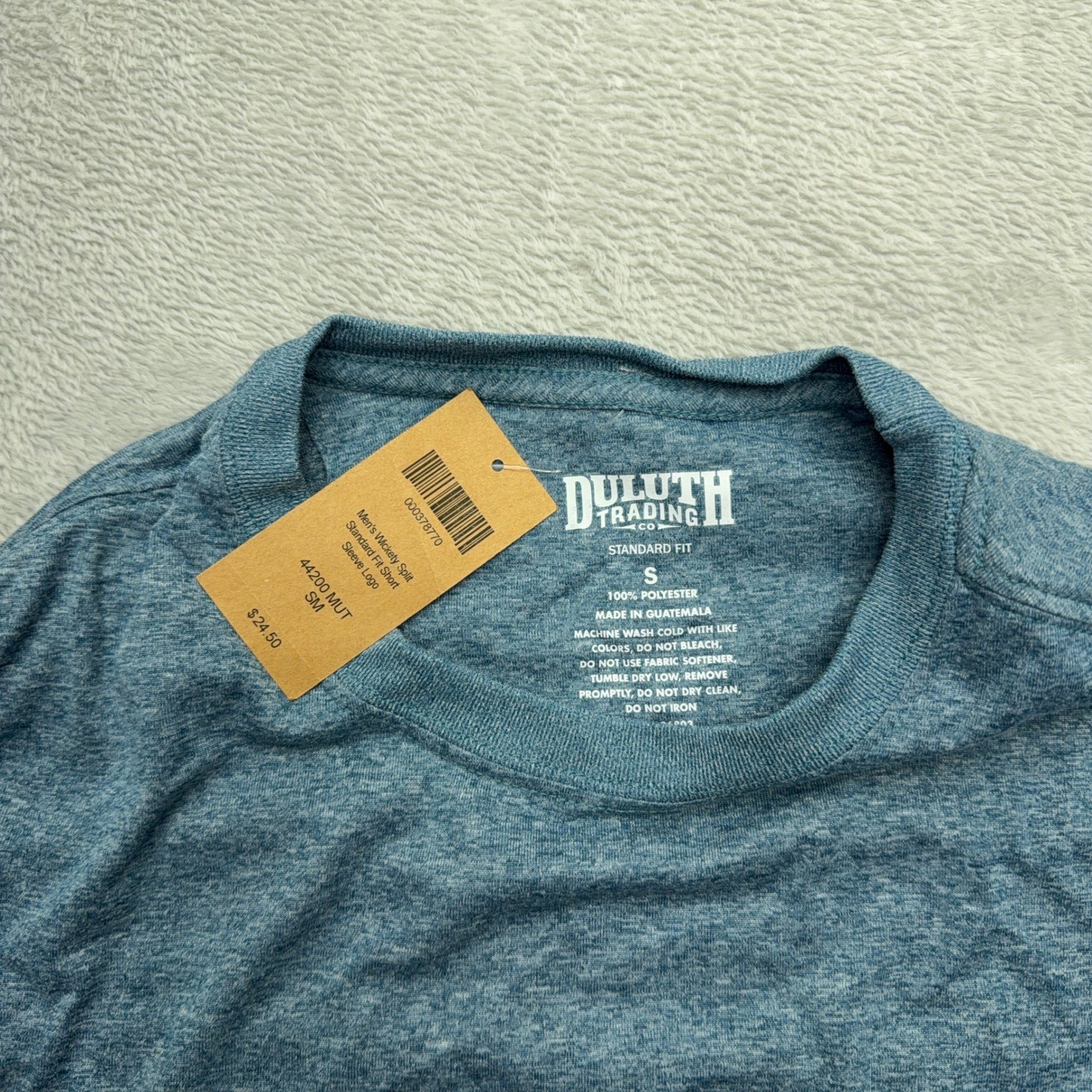 Duluth Trading Co T-Shirt Mens S Blue Wickedly Soft Graphic Logo gallery