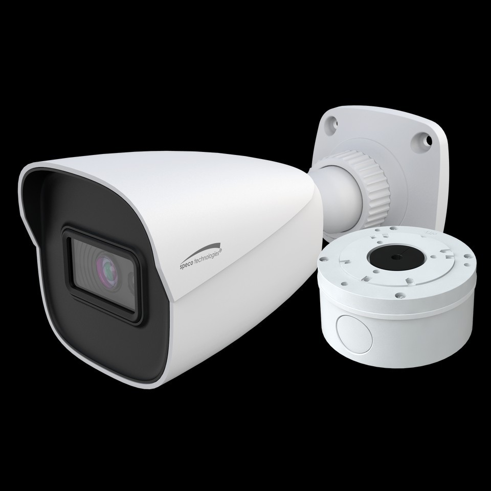 Speco O4B6N 4MP Night Vision Outdoor Bullet IP Security Camera with Advanced