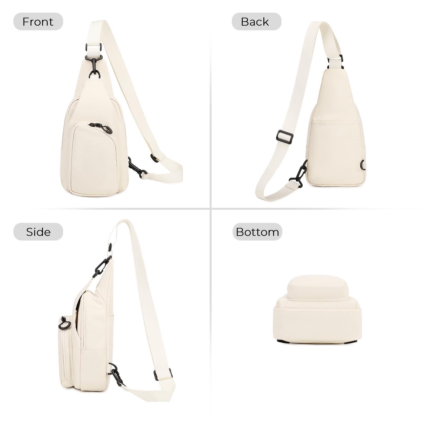 Crossbody Bags for Women, Lightweight Sling Bag for Women with Adjustable Str... gallery