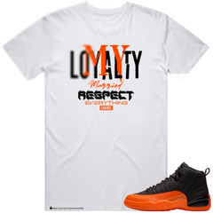 Stay Humble Tee to match Jordan 12 Brilliant Orange