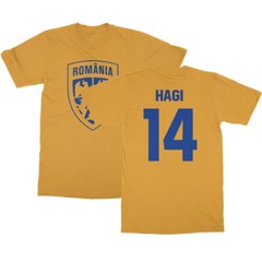 Hagi 14 Jersey Style – Romania Soccer Cup Fan Unisex T-Shirt
