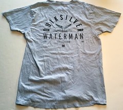 Quiksilver Waterman Collection Water Way Of Life T-Shirt, Blue, Size Medium