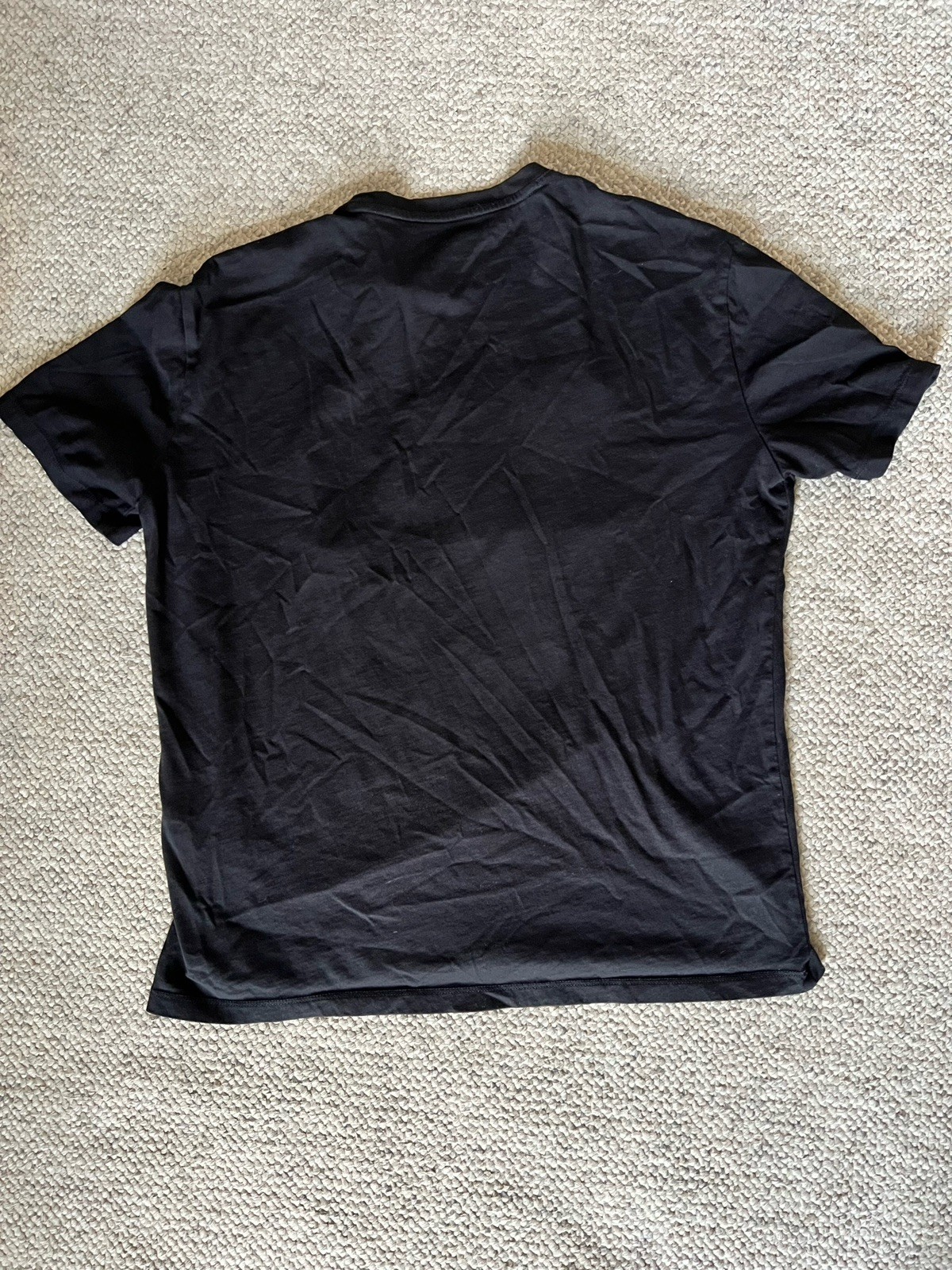 Armani Exchange Crewneck T Shirt Multi Color Foil Logo Size Large gallery