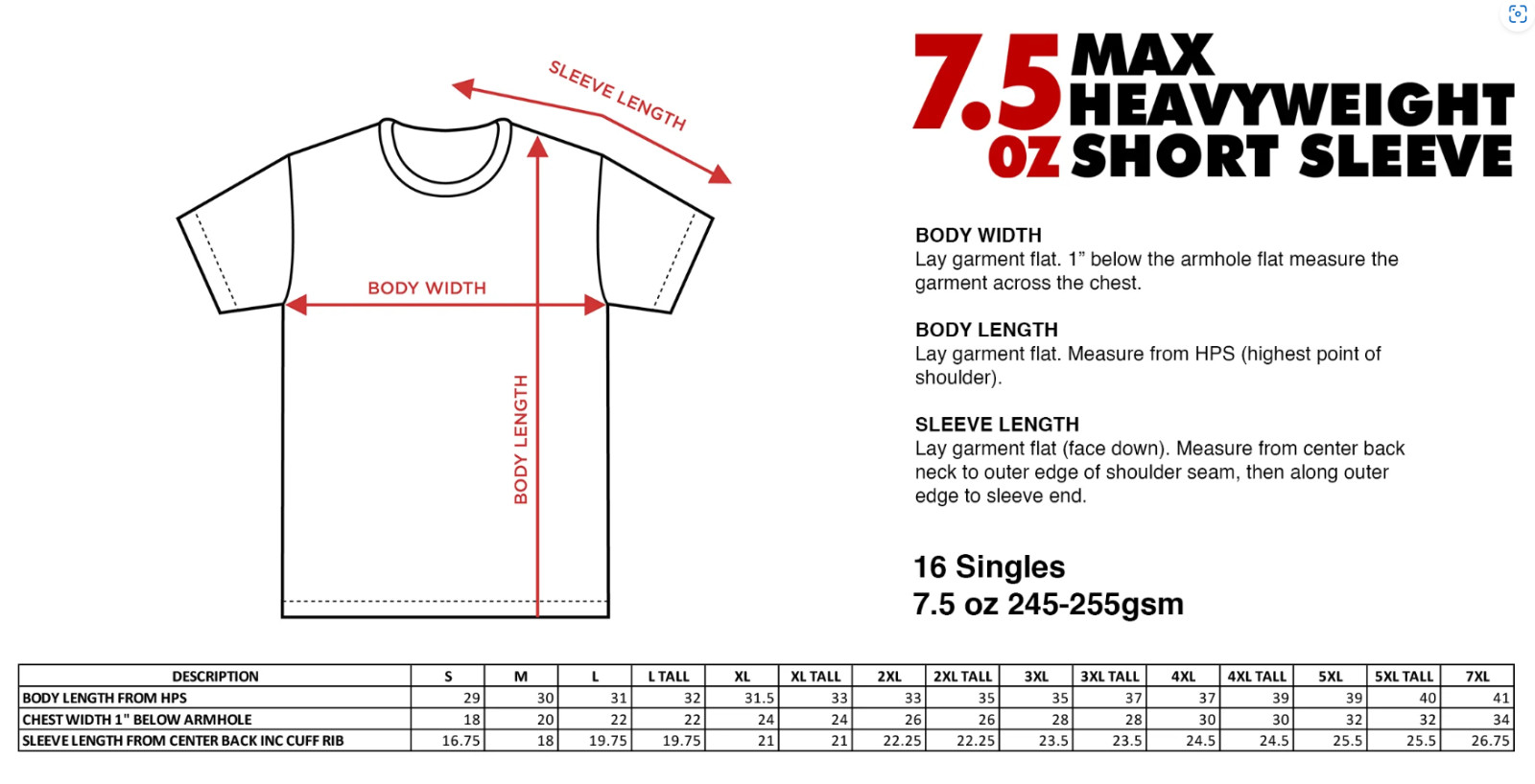 Shaka Wear Max Heavyweight Crewneck Plain Short Sleeves T-Shirts SHMHSS gallery