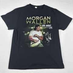 Morgan Wallen One Night at a Time 2024 Tour T Shirt Large Country Music Band