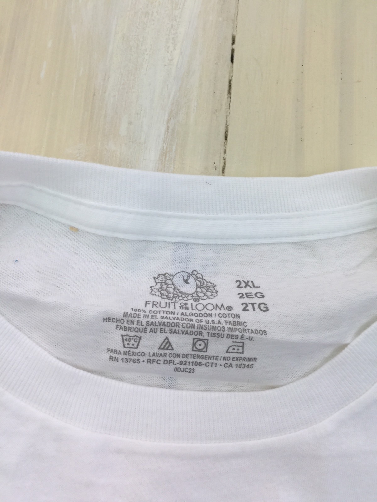 LASER CAT T-SHIRT - Hand Made Silk Screen Printed White Tee, Mens 2XL gallery