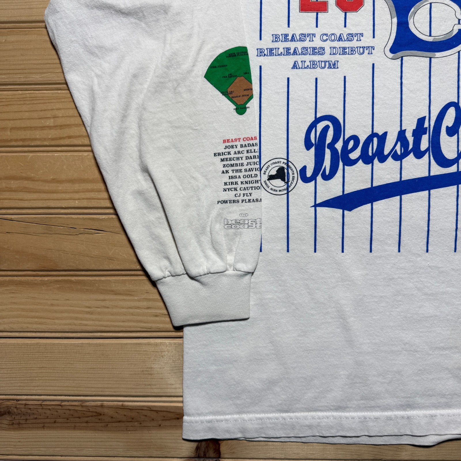 2019 Beast Coast Brooklyn NYC World Champions Hip Hop Long Sleeve Shirt - Large gallery