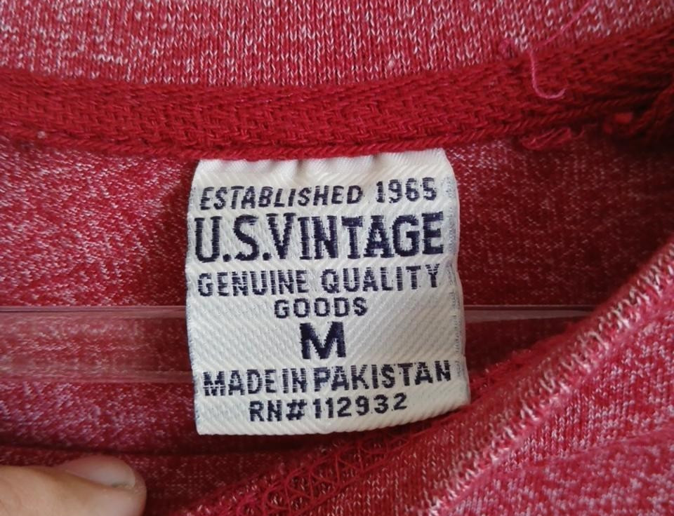 U.S. Vintage Red Long Sleeve Shirt Men’s Size M Bonfire Master Graphic gallery