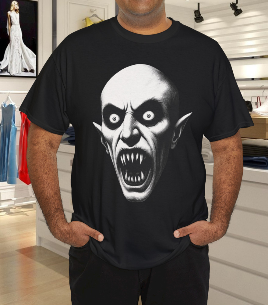 Nosferatu The Vampire Cult Classic Goth Gothic Horror Lover Gift T-Shirt