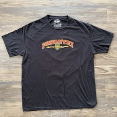 7.62 Designs Black 1st Infantry Graphic US Army Cotton T-Shirt Men’s XL
