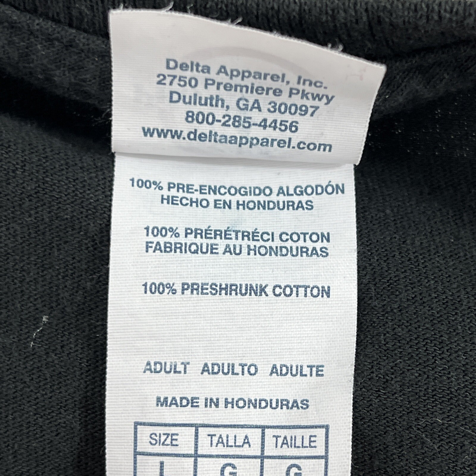 Delta T Shirt Large Short Sleeve Crew Neck Tee Not Listening Funny Quote Teens gallery