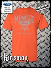 Ford High Performance Muscle V8 Logo T-Shirt – Mustang GT500 Shelby