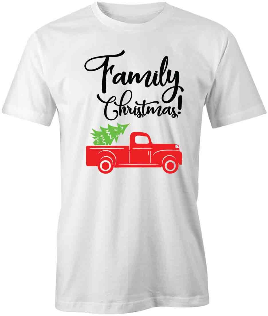 FAMILY CHRISTMAS TShirt Tee Short-Sleeved Cotton HOLIDAY CLOTHING S1WCA567 gallery