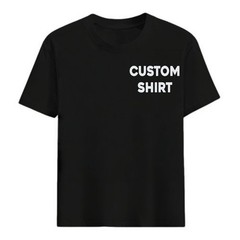 Custom Adult T-Shirt – Front & Back Print with Your Image – Personalized Design