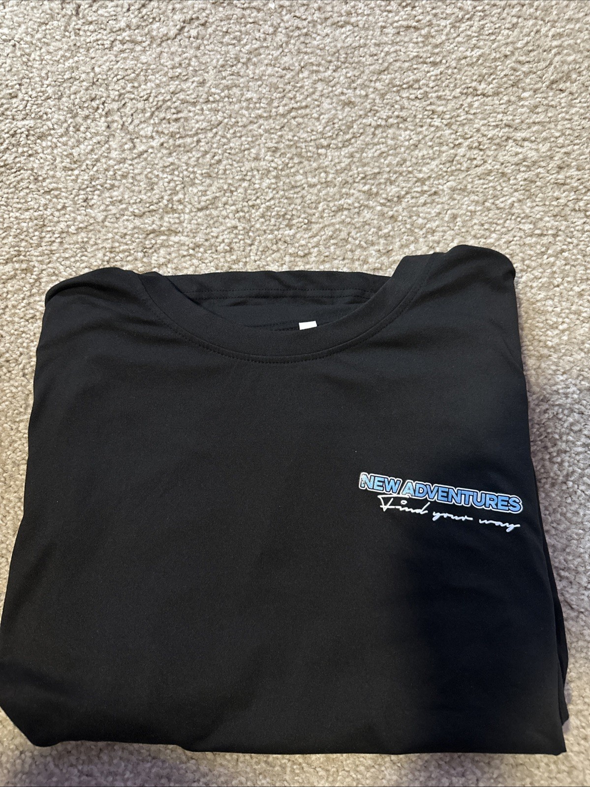 LosAngeles Racing Shirt Black and Blue Size Large