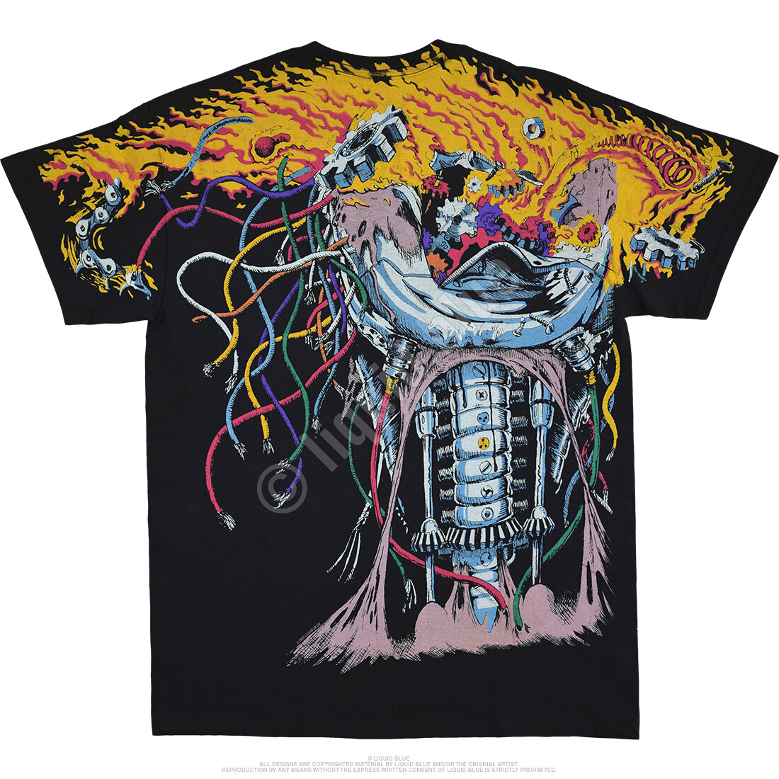 OVERLOAD-2 Side OVERALL PRINT T-SHIRT S-M-L-XL-XXL Travis Scott,Wolverine-Logan gallery