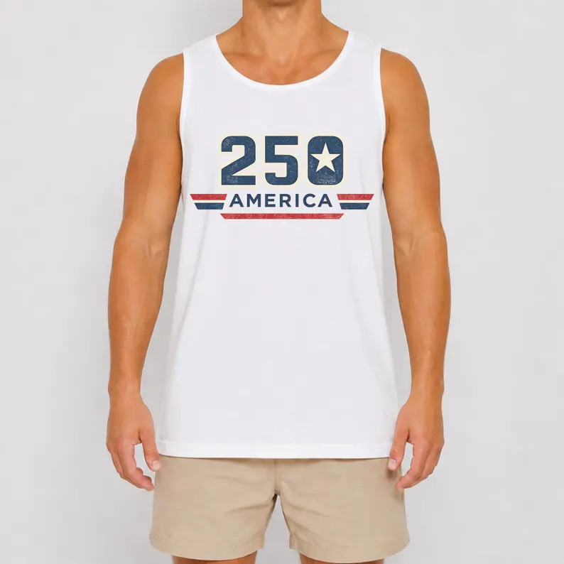 America Patriotic Tank Top gallery