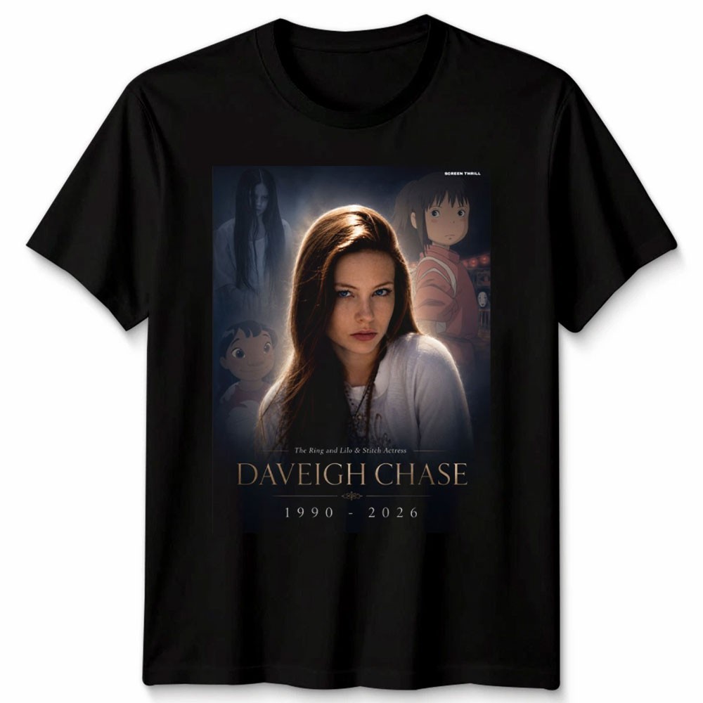 The Ring And Lilo And Stitch Actress Daveigh Chase 1990 – 2026 T-Shirt