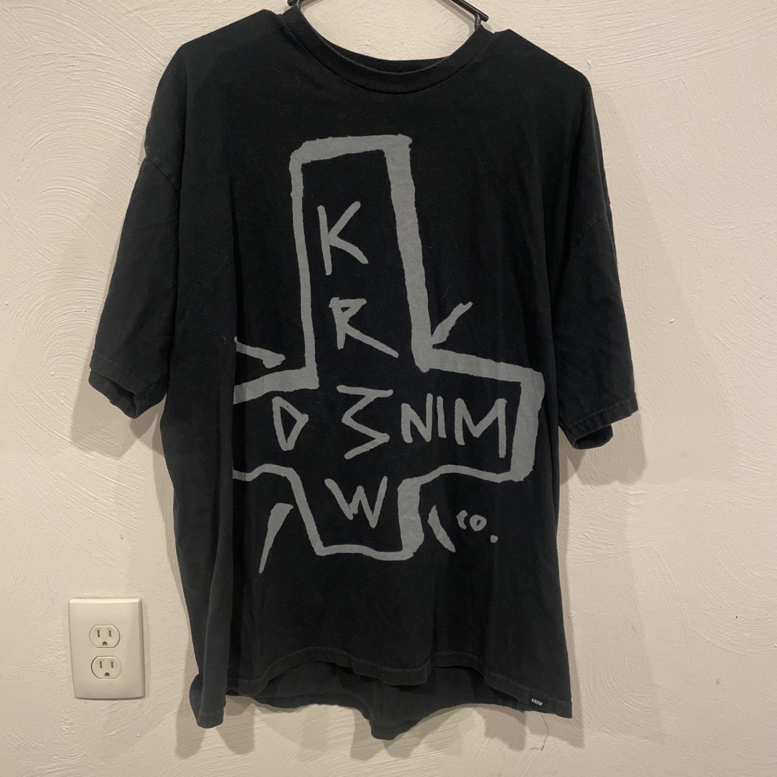 Krew Denim T Shirt XL Black Kross logo Kr3w gallery
