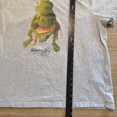 Kermit the Frog Disney The Muppet T Shirt Size XXL Heather Gray Classic