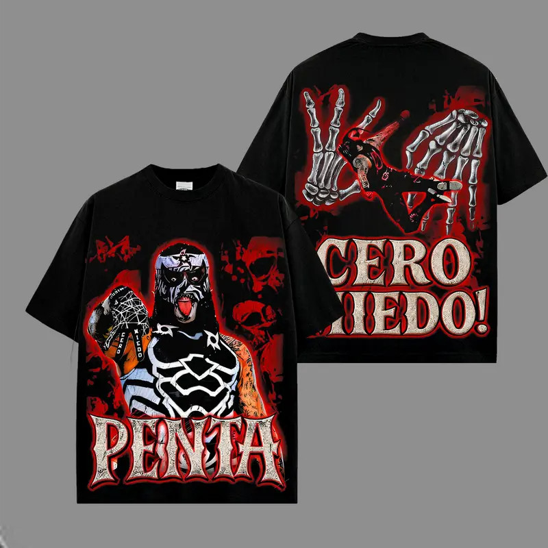 Penta El Zero Miedo v2 WWE Legend Heavy Cotton T-Shirt