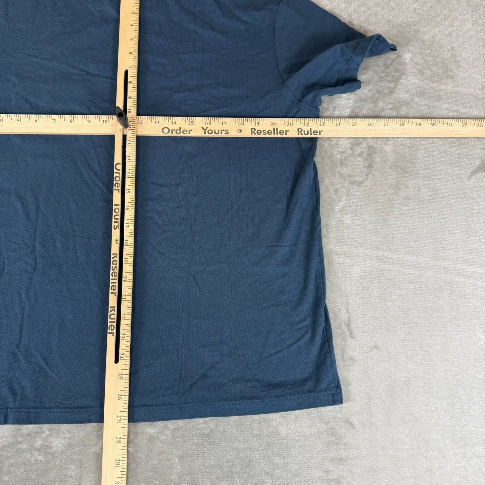 American Giant Pocket Tee T-Shirt Mens Large Spellbound Blue Crewneck USA NWOT gallery