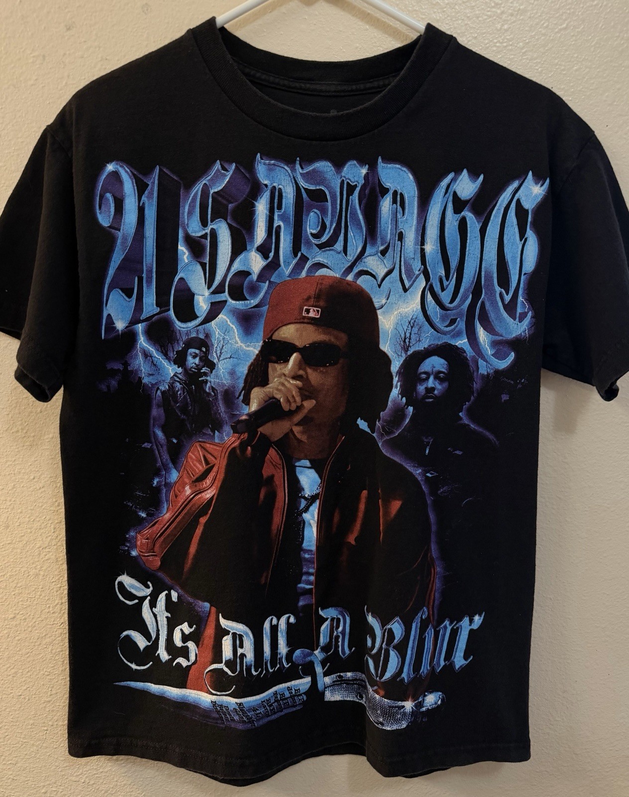 21 Savage x Drake ‘It’s All a Blur’ Tour 2023 T-Shirt Men’s Medium