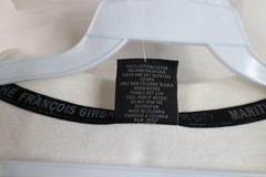 Deadstock Vintage 90s Marithe Francois Girbaud Mens 3XL Chain Link T-Shirt White