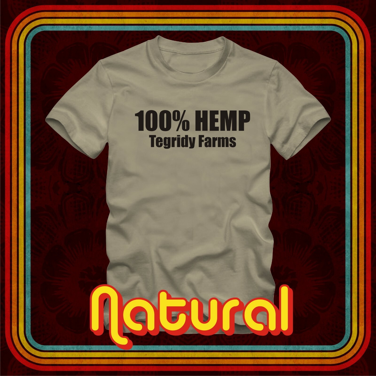100% HEMP TEGRIDY FARMS - Mens / Unisex - 16 color options - South park pot farm gallery