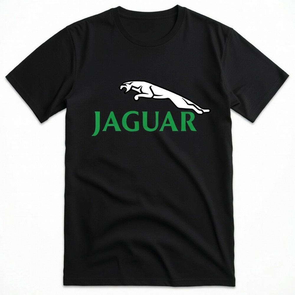 Jaguar Racing Green Classic Graphic Print Unisex T-Shirt Mens SML XL 2 3 4 XL