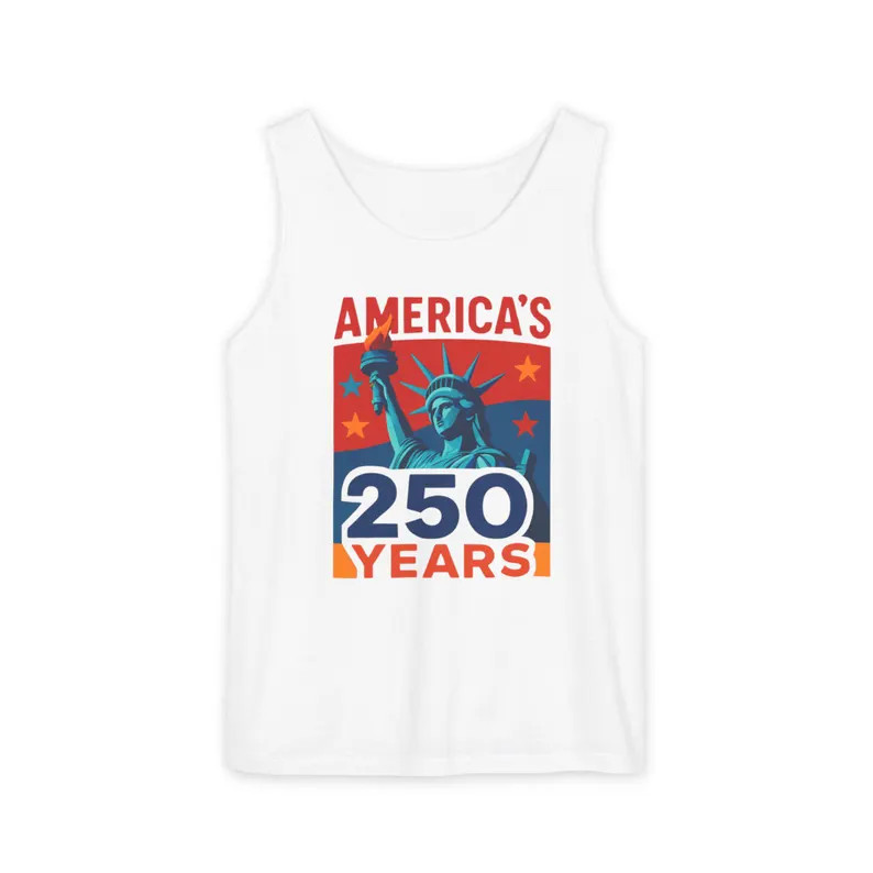 America Statue of Liberty Tank Top gallery