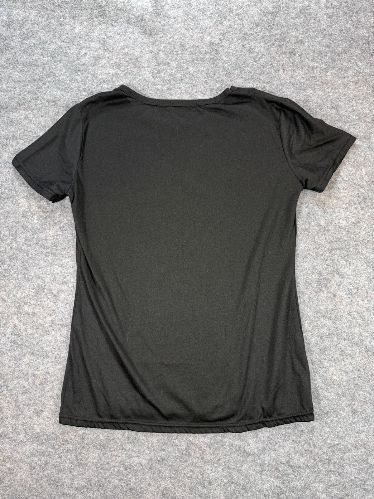 Elegant in Korean Shirt Women Small Bitch I Ride a Unicorn Black Semi-Fitted gallery