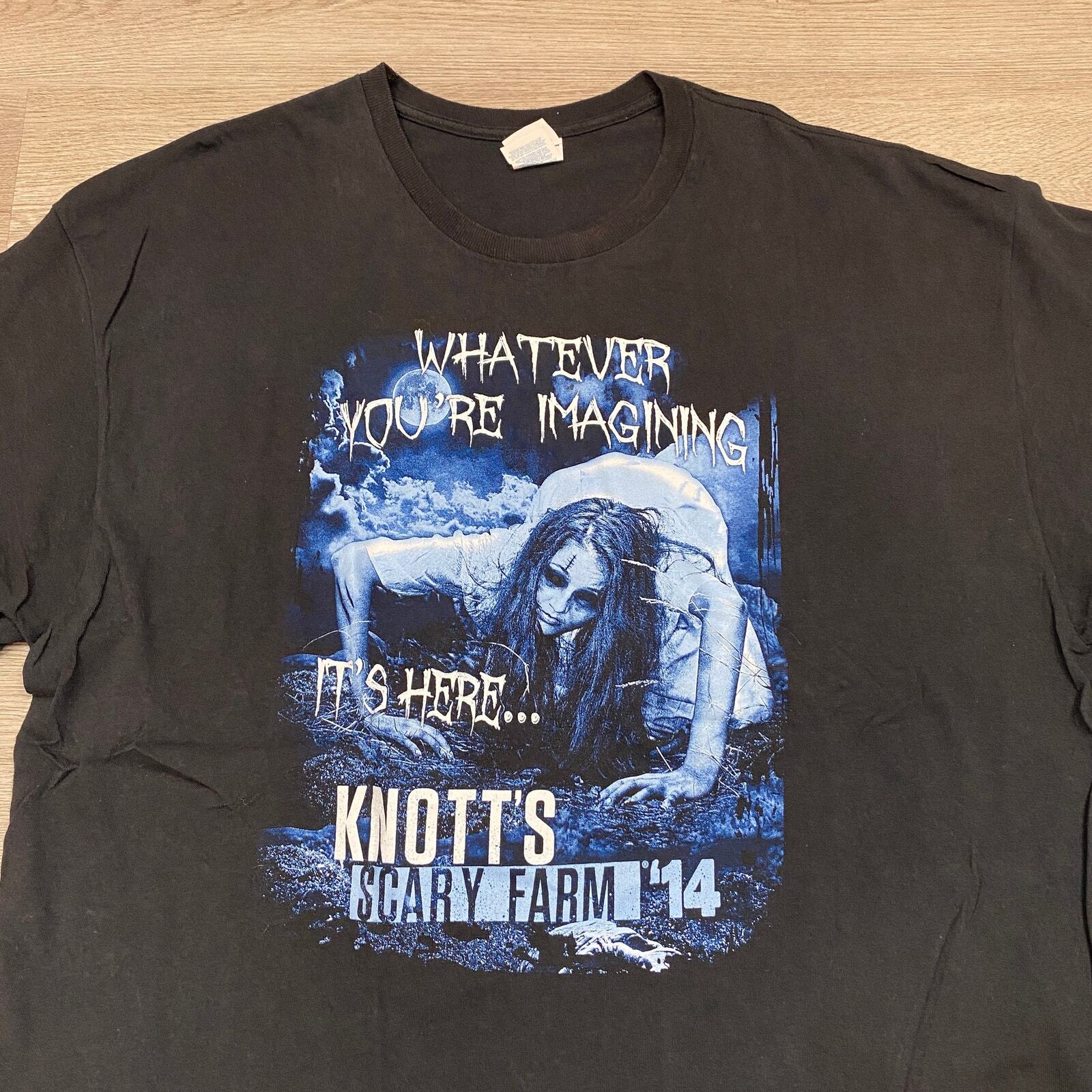 Knotts Scary Farm 2014 Horror Maze T Shirt Men's 3XL gallery