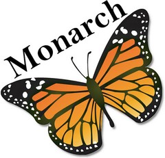 Monarch Butt T-shirt Vintage logo. 100% Heavy, pre-shrunk cotton SMLXL,XXL,XXXL