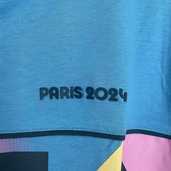 NEW 2024 Paris Summer Olympics Official Merchandise T-Shirt Size Large Blue