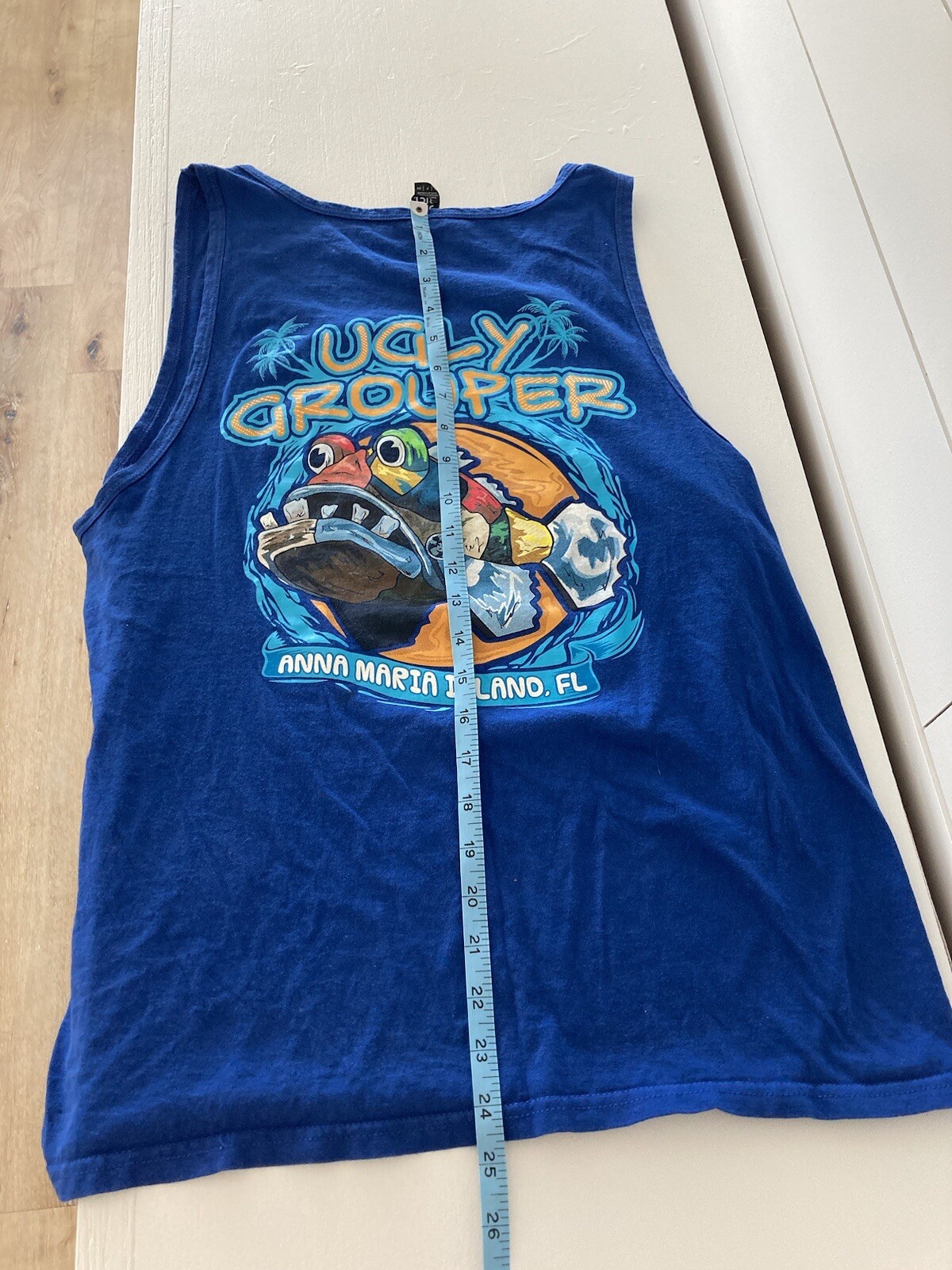 Tank Top Small “The Ugly Grouper” Anna Maria Island, FL Excellent Condition gallery