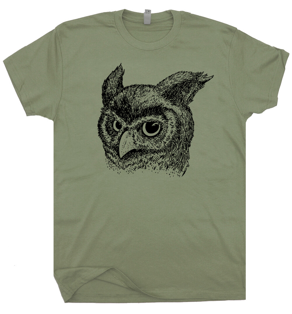 Owl T Shirt Cool Owl Graphic Shirts Woodsy Owl Tee Night Owl Vintage Hoot Owl gallery