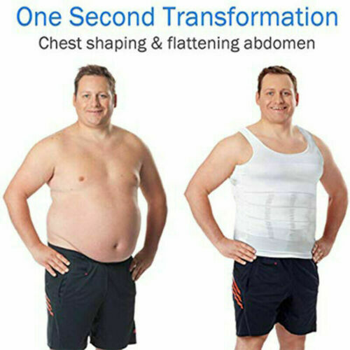 Fajas Para Hombres Faja Reductora De Hombre Men Body Shaper Abdomen Control Tee gallery