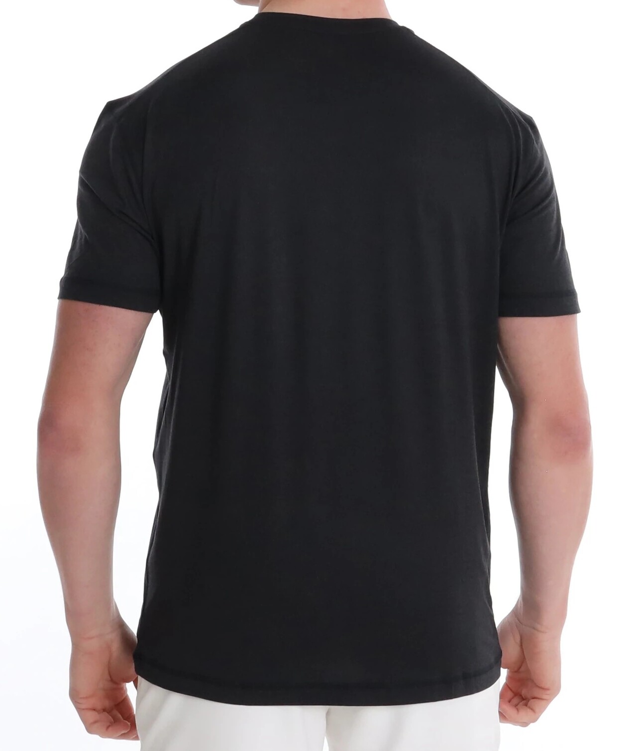 NEW AndersonOrd Butter T Men's Soft T-Shirt BLACK Athletic Golf Gym Etc. UPF 50+ gallery
