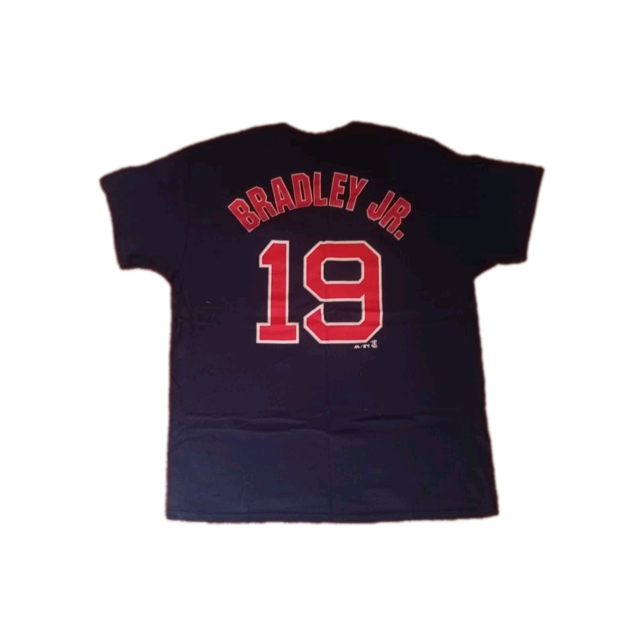 Red Soxs T Shirt Mens Size Large MLB Sports Bradley Jr Baseball Activewear gallery