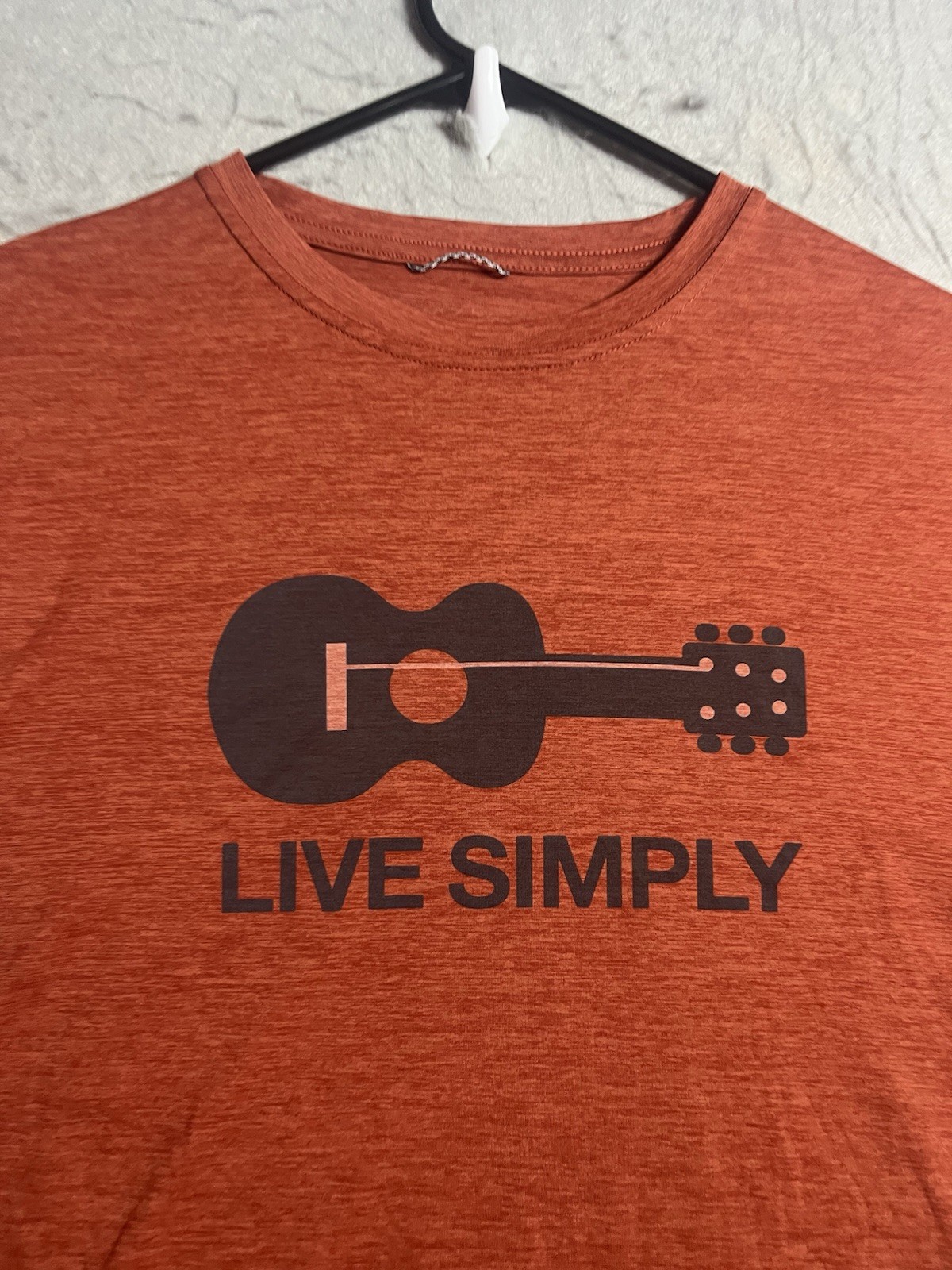 Patagonia Live Simply Capilene Cool Daily T Shirt Men's S Orange Organic Graphic gallery