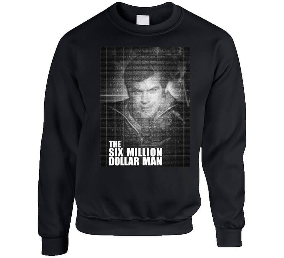 Six Million Dollar Man Lee Majors 70s Classic Tv T Shirt gallery