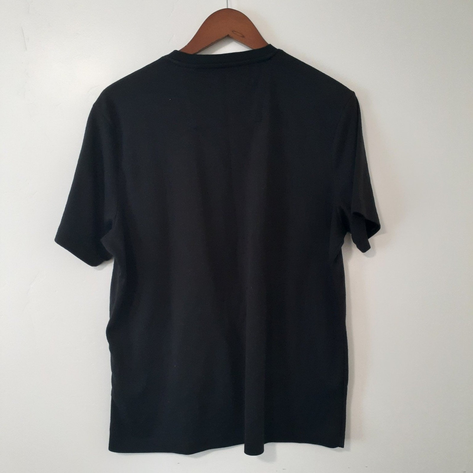 Perry Ellis T-Shirt Men's Black Large Polyester Rayon Crew Neck gallery
